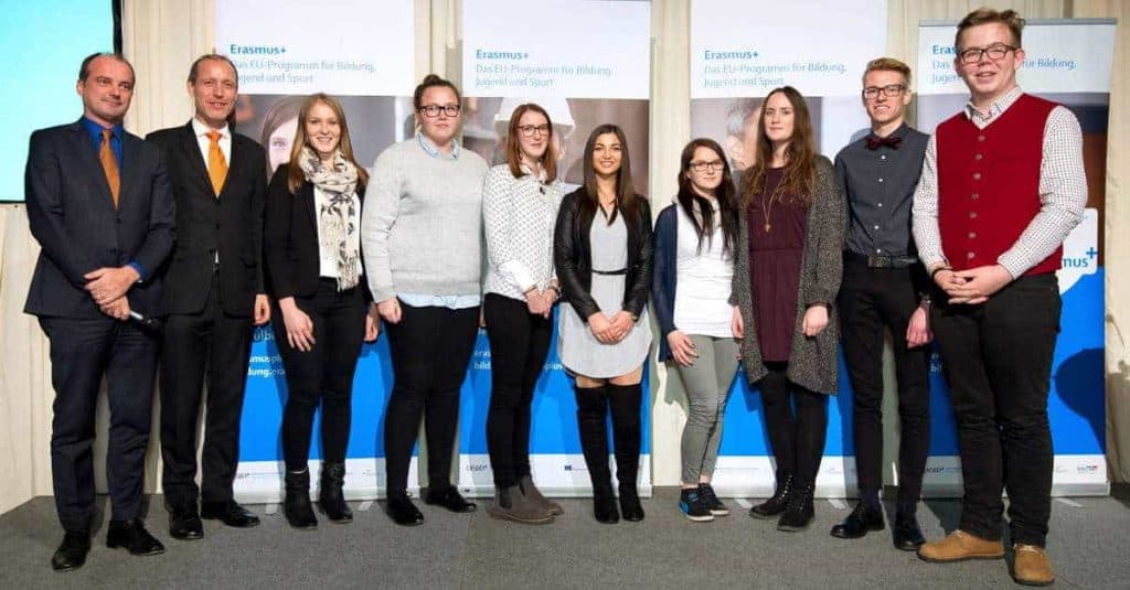 PreisträgerInnen des Erasmus+ Tagebuch-Wettbewerbs